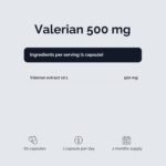 Vitaler's Valerian 500 mg - 60 Capsules, Vegan, 2 Months of Supplementation, No Preservatives, Pure Composition - Image 5