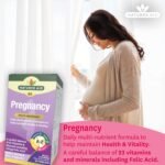 Natures Aid Pregnancy Multivitamin - 23 Vitamins & Minerals with Iron & Folic Acid - Daily Prenatal Supplement for Before, During & After Pregnancy - Vegan, Non-GMO, Gluten-Free - 60 Tablets - Image 3