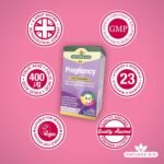 Natures Aid Pregnancy Multivitamin - 23 Vitamins & Minerals with Iron & Folic Acid - Daily Prenatal Supplement for Before, During & After Pregnancy - Vegan, Non-GMO, Gluten-Free - 60 Tablets - Image 4