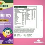 Natures Aid Pregnancy Multivitamin - 23 Vitamins & Minerals with Iron & Folic Acid - Daily Prenatal Supplement for Before, During & After Pregnancy - Vegan, Non-GMO, Gluten-Free - 60 Tablets - Image 6