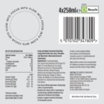 Purdey's Natural Energy Apple & Grape 250ml Can (Pack of 4) - Image 3
