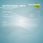 Feel Amazing High Dose 3000mg Ashwagandha Gummies - Supports Normal Psychological Function - Stress-Relieving - 60 Gummies - 1 Month Supply - Image 6