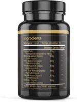 Organic Mushroom Complex Capsules – Lion’s Mane, Chaga, Cordyceps, Reishi, Maitake & Shiitake – Superfood Brain & Immune Support – Adaptogenic UK Blend – Vegan & Gluten Free Capsules! - Image 4