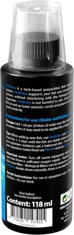 ARKA - Herbtana – Herbtana – Herbal Based Care Preparation for Optimal Support of the Immune System for Fish in Any Sea Water & Freshwater Aquarium, 118 ml - Image 3