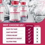 Magnesium Glycinate Gummies Adult - Mixed Berry Flavor, 400mg High Absorption Magnesium Chewable for Stress Relief, Sleep & Muscle Relaxation - Non-GMO, Gluten-Free - 60 Count, 30-Day Supply - Image 5