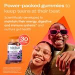 Bio-Kult 3in1 Gut Health Gummies for Teens | 2B CFU + Multivitamins | Blackcurrant Flavour | Ages 13+ | 30 Probiotic Gummies - Image 4