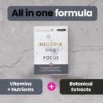 NEUBRIA Edge Focus Supplement – Multivitamin for Adults with Bacopa Monnieri, Ashwagandha, Rhodiola, Ginkgo Biloba, Sage, Blueberry & Rosemary – Potent Cognitive Formula – 30 Capsules - Image 3