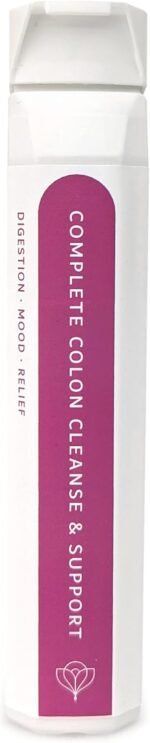 Complete Colon Cleanse & Support | All-in-one Gut Detox & Maintenance | Psyllium, Aloe Vera, Chlorella, Prebiotic + 7 Probiotics | 60 Vegan Capsules (1 Daily) - Image 5