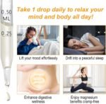 Magnesium Glycinate Liquid Drops - Liquid Magnesium Complex Supplement - Pineapple Flavour, High Absorption, Vegan & Non-GMO, Support Muscle Relaxation, Bowel Health & Sleep, 60ml - Image 5
