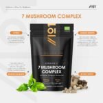Organic Mushroom Complex 1575mg - 90 Capsules - Reishi, Cordyceps, Lion's Mane, White Fungus, Maitake, Shitake & Chaga (1 Month Supply) by Alpha01 - Image 3