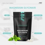 Magnesium Glycinate 1500mg with BioPerine® – Supports The Nervous System - Reduces Tiredness and Fatigue - 90 Vegan Capsules (45 Days Supply) - Resealable and Recyclable Pouch - by Alpha01 - Image 3