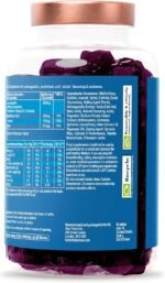 Starpowa Ashwagandha Gummies for Adults & Teens - Men & Womens Vitamins with Vitamin B5, Iodine & More - Fatigue and Tiredness Supplements - Plant-Based, Gluten-Free - Mixed Berry, 60 Yummy Chews - Image 3