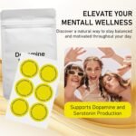 Dopamine Patches, 60PCS Mood Boost & Positivity Support, Long-Lasting Transdermal Patches, Plant-Based Formula, Enhance Focus & Support Positivity, for Men Women - Image 3