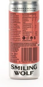 Smiling Wolf Feel Good Alcohol Alternative Ready to Drink Negroni 8x250ml | Alcohol Free Cocktail | Mood Enhancing Natural Nootropics & Vitamins - Image 4