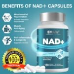 NAD+ Supplement, NMN Supplement Alternative 1500 mg, 120 Capsules (40 Day Supply) High Purity NAD+ & Resveratrol for Anti-Aging, Antioxidant Support, Energy & Focus Boost, 1Pack - Image 5