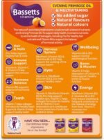 Bassetts Vitamins 12-18 Years Evening Primrose Oil Orange & Passion Fruit Flavour Multivitamins 30 Gummies - Image 4