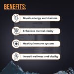 Pure Organic Himalayan Shilajit Resin,Gold Grade 50g Shilajit, Rich in Fulvic & Humic Acid 2 Months Supply - Image 4