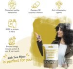 Irish Sea Moss Capsules | Organic Seamoss Herbal Supplements with Bladderwrack | Vegan Alternative to Sea Moss Gummies | High Strength 60 Capsules - Image 4