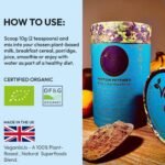 Matcha with Organic Vegan Protein Powder & Greens Super Foods Blend (30 Servings) 11 Plant-Based Organic Ingredients with Spirulina, Pea, Cacao, Flaxseed, Lucuma, Turmeric, Mushrooms by VeganIsUs - Image 6