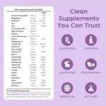 Purolabs Pregnancy Complex | Pregnancy Vitamins for Women with Folic Acid & Vitamin D | Prenatal Multivitamin for Pregnancy, Conception and Breastfeeding | 60 Vegan Capsules | Made in The UK - Image 8