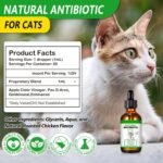 Antibiotics for Cats, Cat Antibiotics, Cat Multivitamin, for All Breeds & Ages Supports Immune & Allergy Itch Relief - Image 4
