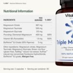 Magnesium Supplement - Citrate + Glycinate + Taurate and Vitamin B6 with BioPerine - UK Made - Image 5