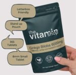 Ginkgo Biloba 6000mg High Strength Tablets | 365 Tablets - One Year Supply | Memory Loss & Headaches | Grip Sealed Pouch | Same Day Secure Dispatch - Image 5