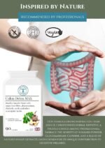 Colon Detox MAX Strength – Natural Laxative - High Strength Bowel Cleanse - Aloe Vera, Dandelion, Nettle Leaf, Cayenne – Vegan - 90 Capsules - Image 3