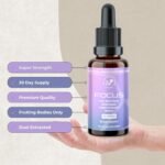 Lions Mane Full Spectrum Liquid Mushroom Drops Supplement, Super Strength 90,000mg (15:1), Increased Focus, Energy & Decreased Brain Fog, Natural & Suitable for Vegans - Image 3