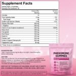 Pheromone Gummies, Premium Feminine Balance Gummies for Women's Health & Wellness, Strawberry Flavor -60 Gummies -30 Servings - Image 3