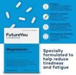 Magnesium+ 575mg Supplement – 28 High Strength Capsules – Magnesium Lactate & Vitamin B6 Health Supplements to Reduce Tiredness & Support Bone Health – Supplements by FutureYou Cambridge - Image 3
