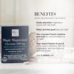 New Nordic Magnesium Glycinate, 600 mg Extra Strength, Sleep & Muscle Support for Women & Men, Pine Bark & Long Pepper Extract, 60 Tablets (Pack of 1) - Image 3
