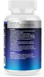 NAD+ Supplements UK, Superior 1300mg Antioxidant Blend, Max Absorption with Black Pepper Extract, Alpha-Lipoic Acid & Quercetin – Support Cellular Repair & Anti-Aging, (Not Capsules) – 60 Tablets - Image 5