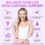 Cortisol Support Supplement with Ashwagandha, Magnesium, L-Theanine, Cortisol Balancing Supplements for Stress, Sleep & Focus, Vegan – 60ml - Image 5