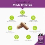 Organic Milk Thistle - Pure Seed Powder Excipient Free - Triple Action Liver Supplement: Detoxify, Protect & Strengthen - 120 Vegan Capsules - High Strengh - French Expertise - Nutrimea - Image 3