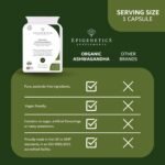 Organic Ashwagandha 370mg | Natural Withania Somnifera Herb Supplement | 60 Vegan Friendly Capsules UK Made | Long 2 Month Supply by Epigenetics Supplements - Image 5