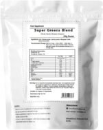 UKHealthHouse Super Greens Superfood Blend with Spirulina Chlorella Wheatgrass & Barley Grass Vegan Contains Mixed Superfoods for Daily Booster Health (250g) - Image 3