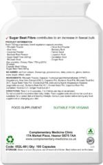 Colon Detox - Bowel Cleanse Formula - Liver & Digestion Colonic Hydrotherapy Support - Aloe Vera, Fennel Seed, Burdock, Ginger, Liquorice - Vegan, 100 Capsules - Image 6