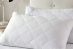 Premium Memory Foam Quilted Pillows (Pack of 2) - Orthopedic Cooling Neck & Back Support - Medium Firm Comfort for Restful Sleep - Image 3