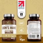 Lion's Mane Mushroom Supplement 2250mg - 180 Vegan Capsules with Added Vitamin B6 & B12, Supports Immune System & Promotes Digestive Health - 3 Months Supply - Made in The UK by YrHealth - Image 4