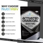 Activated Charcoal 600mg | 90 Capsules | Reduce Flatulence, Gas & Bloating | Detox - Image 3