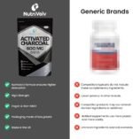 Activated Charcoal 600mg | 90 Capsules | Reduce Flatulence, Gas & Bloating | Detox - Image 5