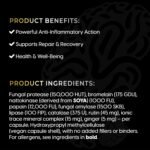 Systemic Proteolytic Enzymes | Advanced Enzyme Complex | Supports Inflammation Response, Repair & Recovery | Digestive & Immune Health | 120 Vegan Capsules | GMO-Free | Made in UK - Image 4
