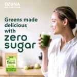 Super Greens Powder, Alkaline Superfoods Smoothie Booster with Inulin Prebiotic Fiber, 40 Servings - Image 4