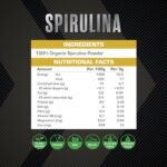 Organic Spirulina Powder - Superfood | Helps to Boost Energy, Immunity, & Detox � 100% Natural, High in Protein & Iron, Non-GMO, Vegan, Vegetarian by XCN (1Kg) - Image 4