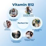 Vitamin B12 50mcg | 60 Vegan Cyanocobalamin Tablets | Energy, Nerve & Immune Health Support | Mental Clarity & Focus | Made in The UK - Image 6