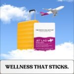 Jet Lag Patch for Day & Night Time Zone Changes | Valerian Root, Passion Flower, Magnesium, Vitamin B1, B2, B3, Turmeric | 100% Natural & Vegan (Pack of 4) - Image 3