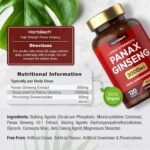 Panax Ginseng High Strength | 3000mg Korean Ginseng Tablets | 120 Vegan Tablets | Providing 60mg Ginsenosides | by Horbaach - Image 4