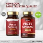 Panax Ginseng High Strength | 3000mg Korean Ginseng Tablets | 120 Vegan Tablets | Providing 60mg Ginsenosides | by Horbaach - Image 5