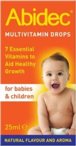 Abidec Kid Baby Multivitamin Drops – Aids Healthy Growth Contains Vitamin D, C and A – Suitable from Birth, Natural Flavour and Aroma, 25 Millilitre - Image 4